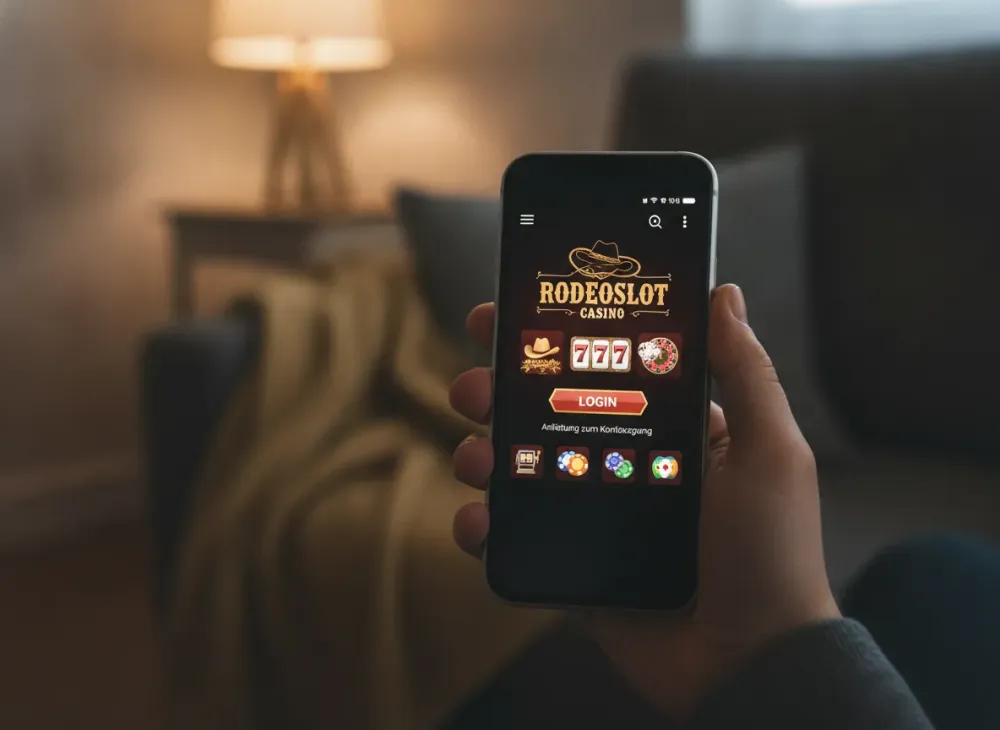 Rodeoslot casino login Anleitung zum Kontozugang