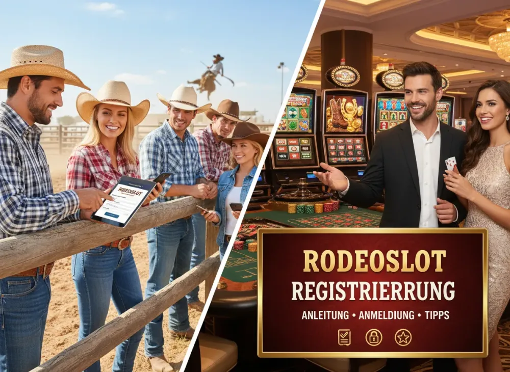 Rodeoslot registrierung Anleitung Anmeldung und Tipps